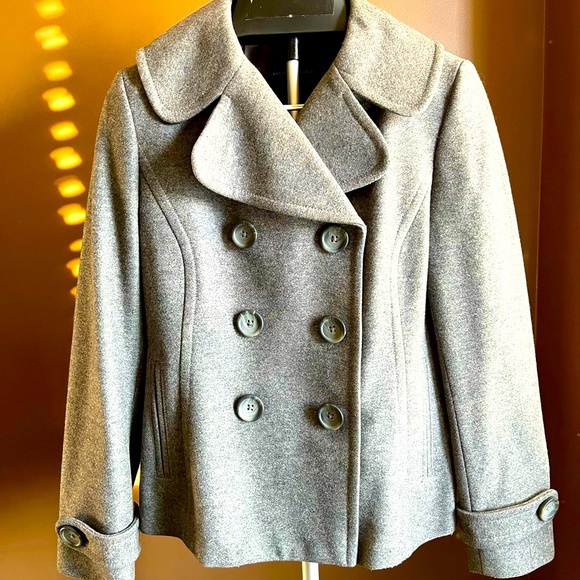 Banana Republic wool coat - grey - Picture 1 of 8